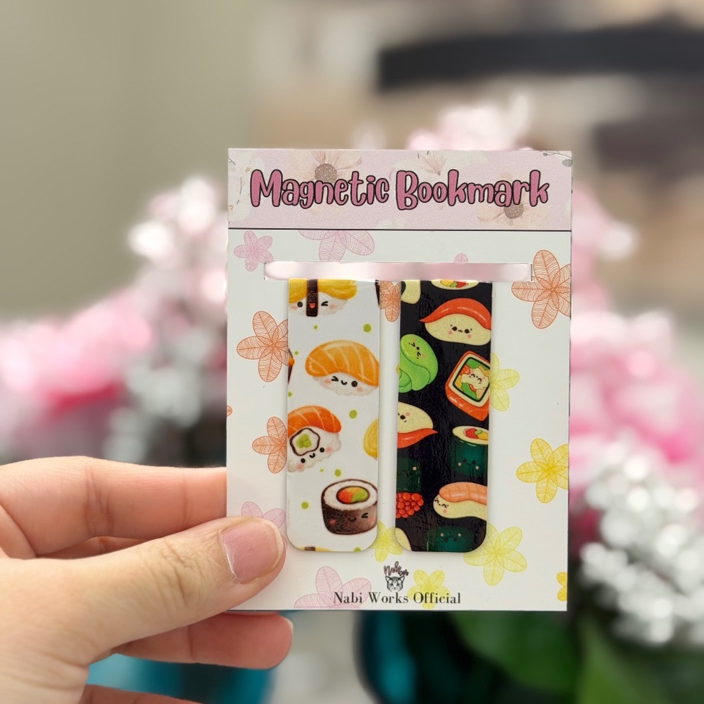 Pack of 2 Magnetic Bookmarks Wedding Souvenir Birthday Giveaways Sublimation Mag